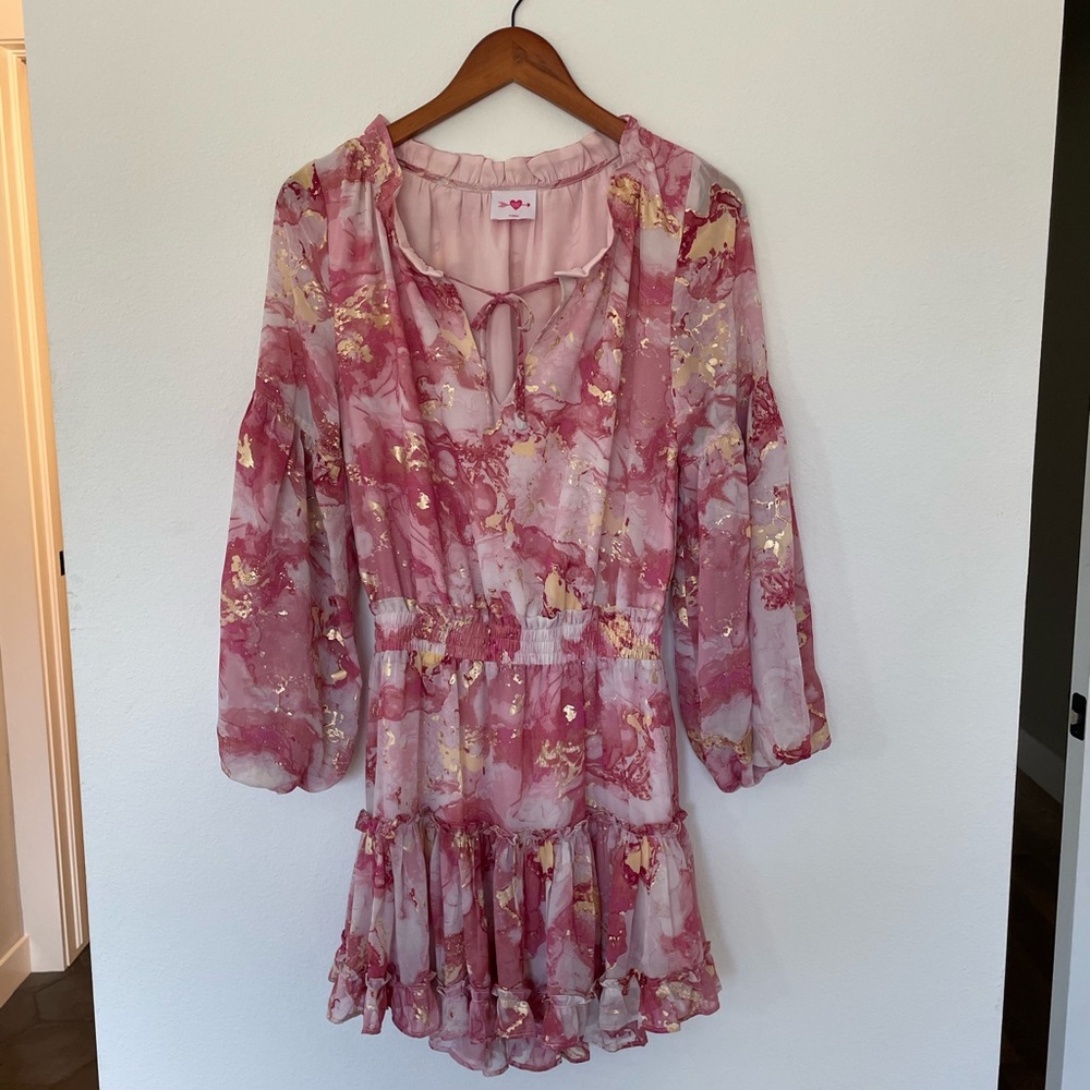 Pink Buddy Love dress size XS.